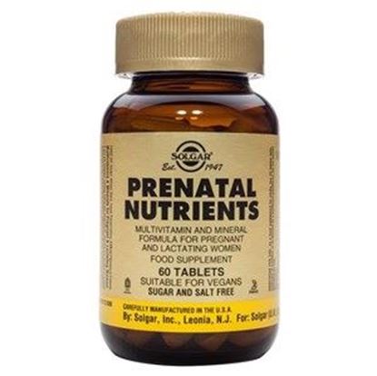 Picture of Solgar Prenatal Nutrients Tablets