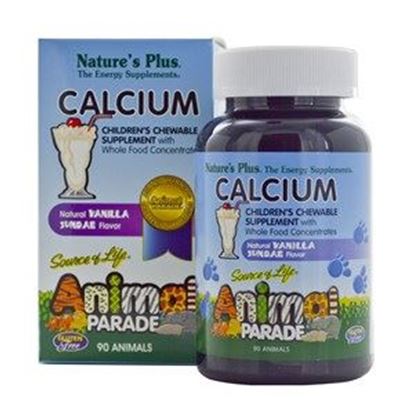 Picture of Natures Plus Animal Parade Calcium - Children's Chewable with Whole Food Concentrates