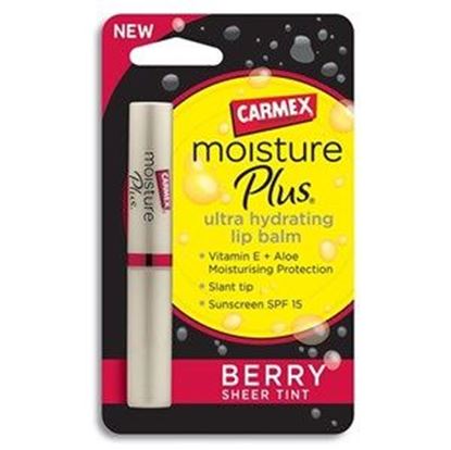 Picture of Carmex Moisture Plus Ultra-Hydrating Lip Balm - Berry Sheer Tint - 2g