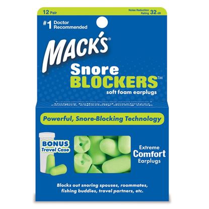 Picture of Mack's Snore Blockers Earplugs 12 Pairs