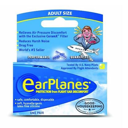 Picture of EarPlanes Earplugs - 1 Pair - Adult size