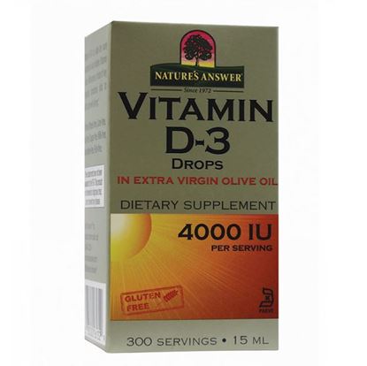 Picture of Nature's Answer Vitamin D-3 4000IU Drops  15ML