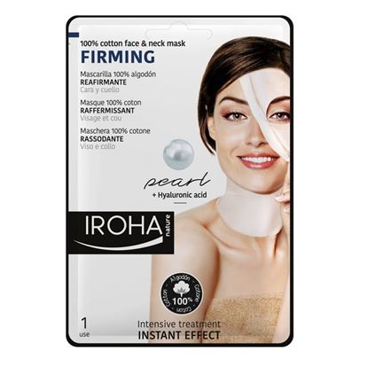 Picture of Iroha Nature Firming Face & Neck Mask - Pearl + Hyularonic Acid