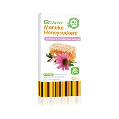 Picture of GreenBay Harvest 12+ Echinacea & Propolis 8 Lozenges 