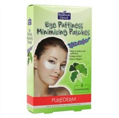 Picture of PureDerm Eye Puffiness Minimizing Patches - Ginkgo