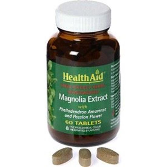 Picture of HealthAid Magnolia Extract Plus 500mg Tablets
