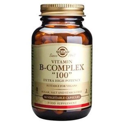 Picture of Solgar Formula Vitamin B-Complex "100" Vegetable Capsules - 50