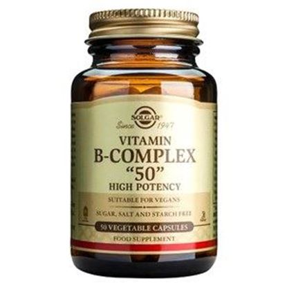 Picture of Solgar Formula Vitamin B-Complex "50" Vegetable Capsules - 50