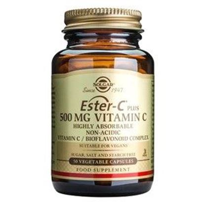 Picture of Solgar Ester-C Plus 500 mg Vitamin C Vegetable Capsules - 100