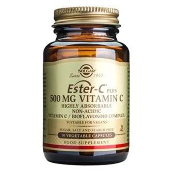 Picture of Solgar Ester-C Plus 500 mg Vitamin C Vegetable Capsules - 100
