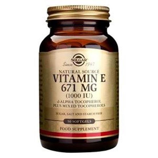 Picture of Solgar Vitamin E 671mg (1000iu) Softgels