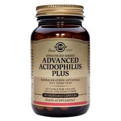 Picture of Solgar Advanced Acidophilus Plus - 60 Vegetable Capsules