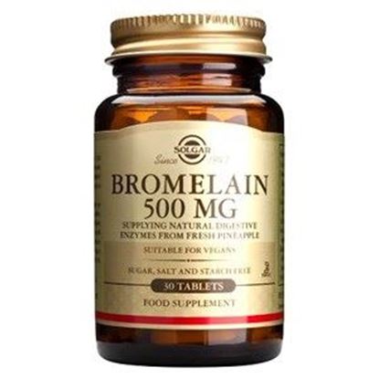 Picture of Solgar Bromelain 500 mg - 30 Tablets
