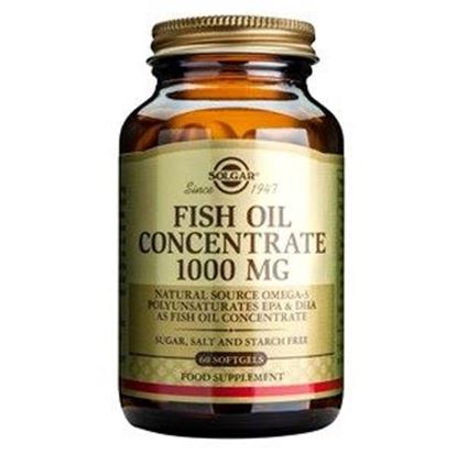 Picture of Solgar Fish Oil Concentrate 1000 mg Softgels