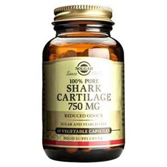 Picture of Solgar 100% Pure Australian Shark Cartilage 750 mg - 45, 90 or 180 Vegetable Capsules