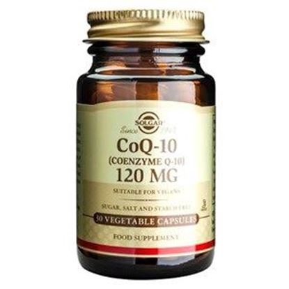Picture of Solgar Coenzyme Q-10 120 mg - 30 Vegetable Capsules