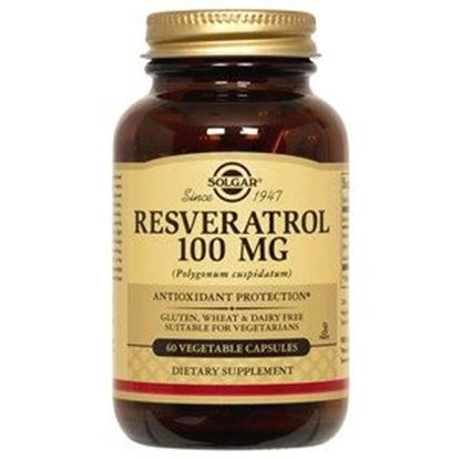 Picture of Solgar Resveratrol 100mg Vegetable Capsules