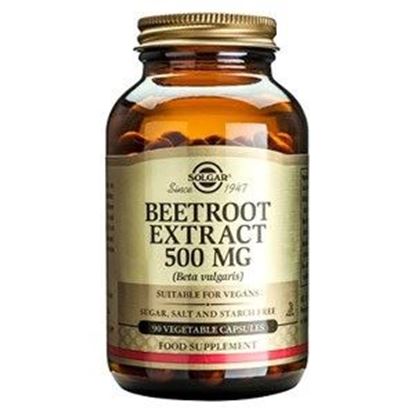 Picture of Solgar Beetroot Extract 500mg Vegetable Capsules - 90