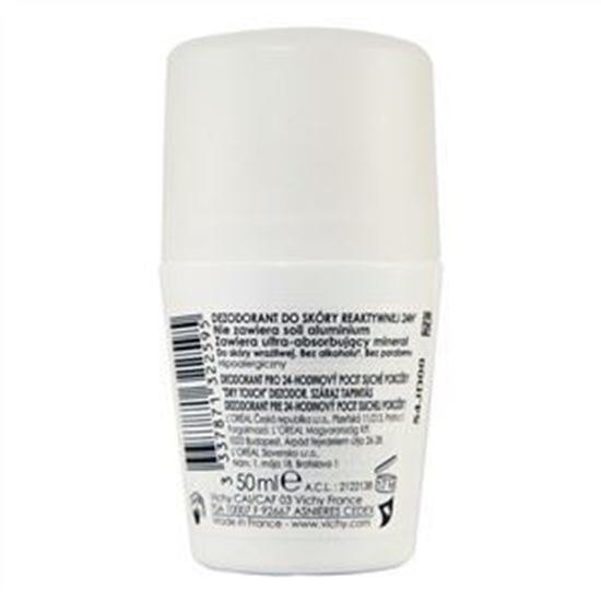 Picture of Vichy 24hr Dry Touch Deodorant Roll-on