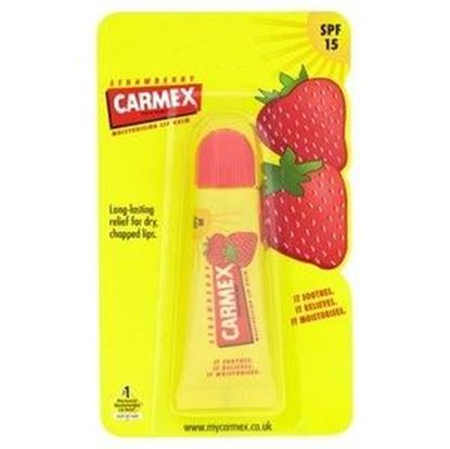 Picture of Carmex Strawberry Moisturising Lip Balm SPF15