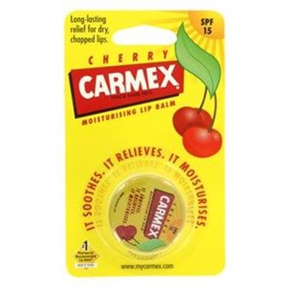 Picture of Carmex Cherry Moisturising Lip Balm Pot SPF15 - 7.5g