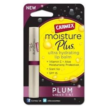 Picture of Carmex Moisture Plus Ultra-Hydrating Lip Balm - Plum Sheer Tint - 2g