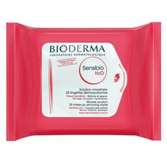Picture of Bioderma Sensibio H2O Micelle Solution Make-Up Removing Wipes