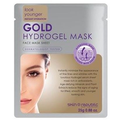 Picture of Skin Republic Gold Hydrogel Facial Sheet Mask