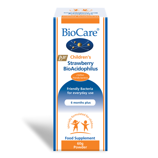 Picture of Biocare Children's Strawberry BioAcidophilus 60g