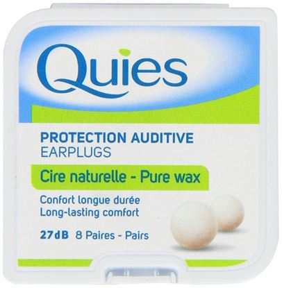 Picture of Quies Wax Earplugs - 8 Pairs