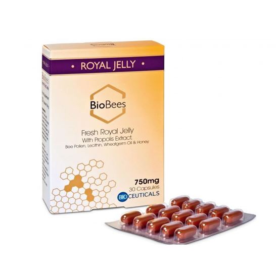 Picture of BioBees Fresh Royal Jelly Capsules 30 capsules