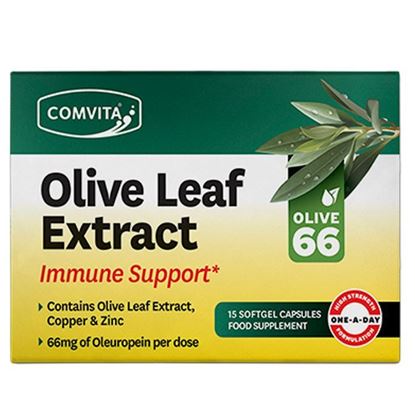 Picture of Comvita Olive Leaf Extract 15 Softgel Capsules
