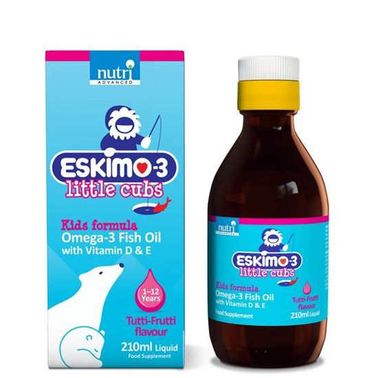 Picture of Eskimo-3 Little Cubs Omega-3 Fish Oil - 210ml