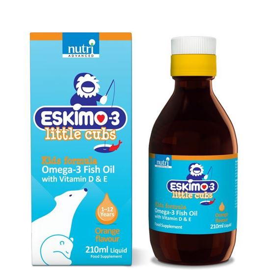 Picture of Eskimo-3 Little Cubs Omega-3 Fish Oil - 210ml