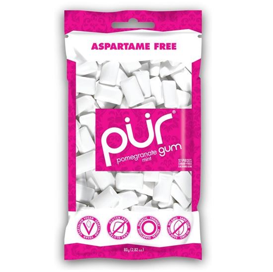 Picture of Pur Gum Bag Pomegranate 80g