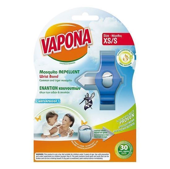 Picture of Vapona Mosquito Repellent Band 30 Days