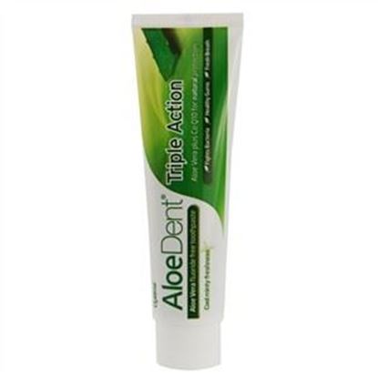 Picture of AloeDent Triple Action Toothpaste Fluoride Free - 100ml
