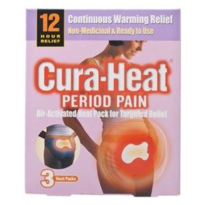 Picture of Cura-Heat 12hr Period Pain Relief Patches