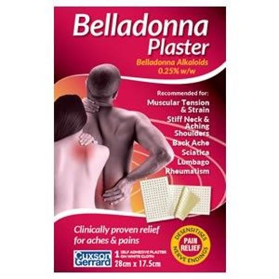 Picture of Cuxson Gerrard Belladonna Plaster Large (28x17.5cm)