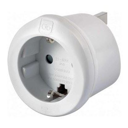 Picture of Go Travel Europe - UK Earthed Adaptor