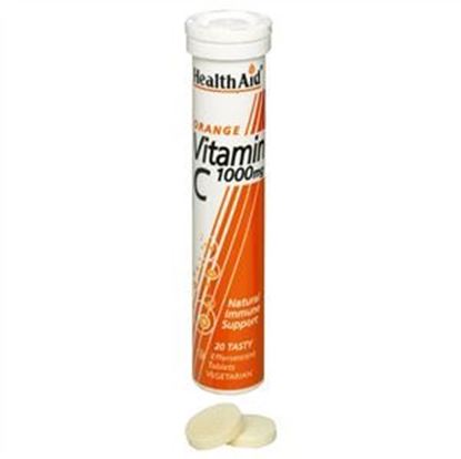 Picture of HealthAid Vitamin C 1000mg - Effervescent (Orange Flavour)