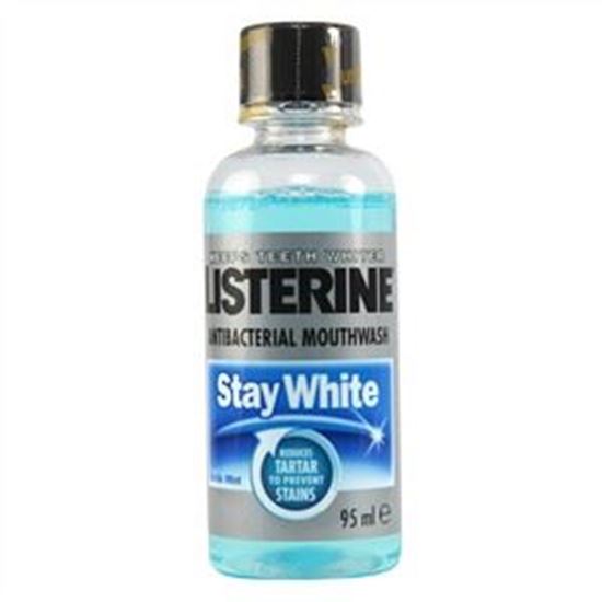 Picture of Listerine Stay White Anti-Bacterial Mouthwash - Arctic Mint (Travel Size)