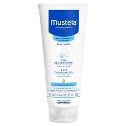 Picture of Mustela Bebe 2 in 1 Hair & Body Cleansing Gel - Normal Skin - 200ml