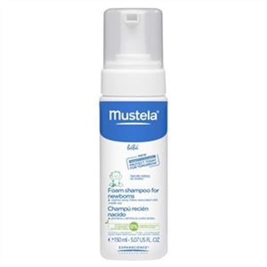 Picture of Mustela Bebe Foam Shampoo For Newborns