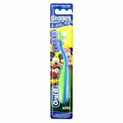 Picture of Oral-B Stages Kids Manual Toothbrush - Stage 2 - Mickey Mouse