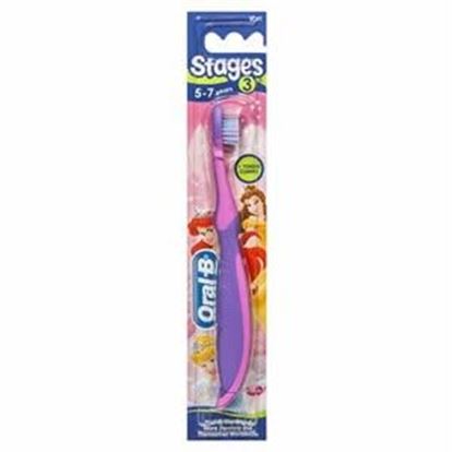Picture of Oral-B Stages Kids Manual Toothbrush - Stage 3 - Princess