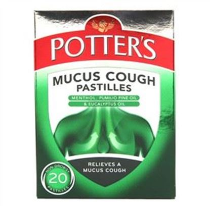 Picture of Potter`s Mucus Cough Pastilles - 20