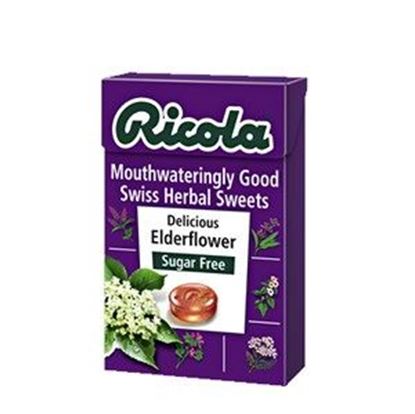 Picture of Ricola Elderflower Sugar Free Swiss Herb Drops - 45g