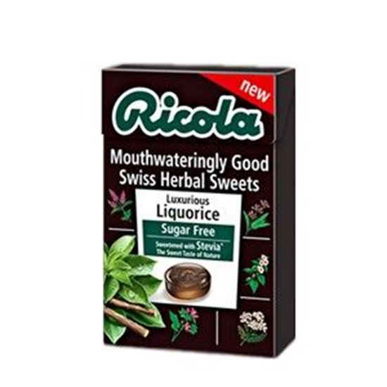 Picture of Ricola Luxurious Licorice Sugar Free Drops - 45g