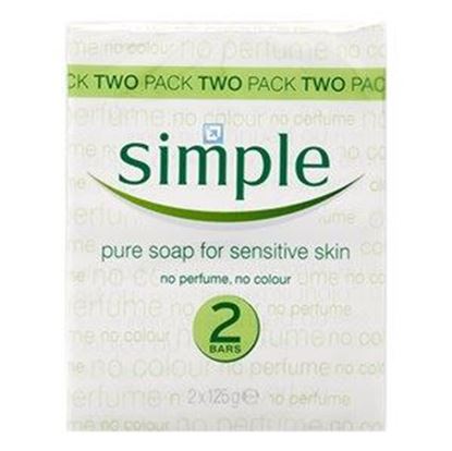 Picture of Simple Pure Soap for Sensitive Skin - 2 bars